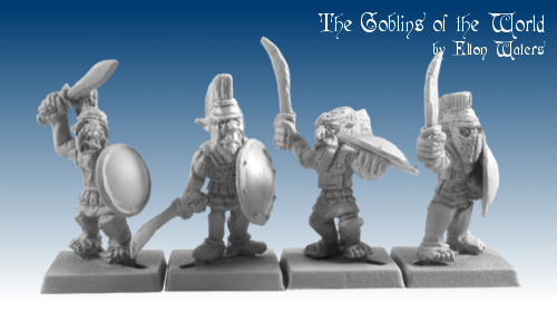 GOW5001 - Hopgoblins in linen armour with Swords