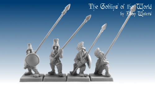 GOW5002 - Hopgoblins in linen armour with Spears/pikes